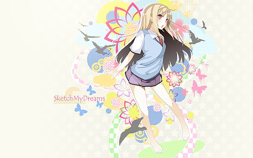 Sakurasou no Pet na Kanojo, Shiina Mashiro, Schuluniform, Schülerin, Anime Girls, HD-Hintergrundbild HD wallpaper