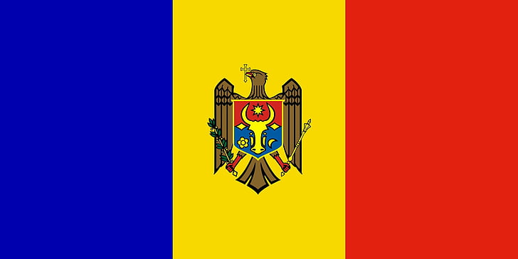 2000px Flagge, Moldawien Svg, HD-Hintergrundbild