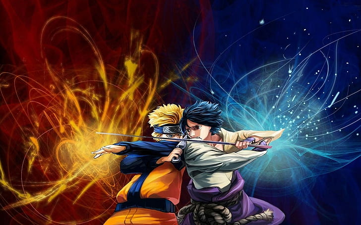Naruto Wallpaper Vs Sasuke gambar ke 3