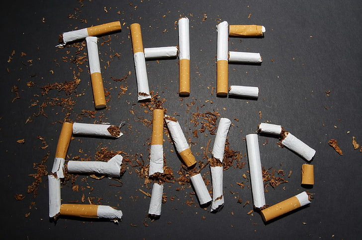 The End, cigarrillos, Fondo de pantalla HD