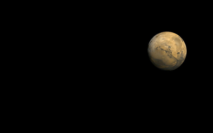 Mond, Planet, Mars, HD-Hintergrundbild