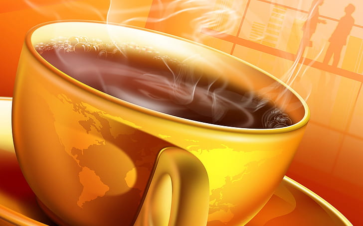 กาแฟถ้วยวาดโลก, วอลล์เปเปอร์ HD