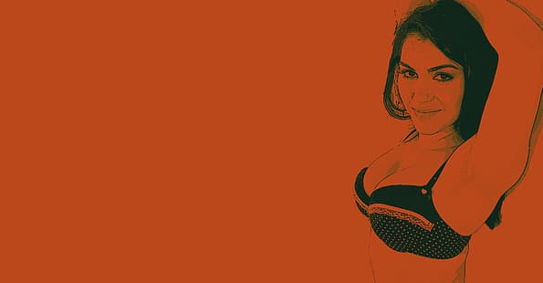 Valentina Nappi, 모델, 삽화, 미니멀리즘, 여배우, HD 배경 화면 HD wallpaper