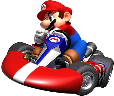 Mario Kart 7, Super Mario illustration, Games,, HD wallpaper HD wallpaper