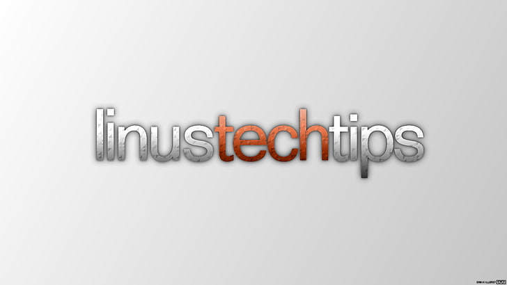 Linus Tech Tips text, Linus Tech Tips, Trixel, HD wallpaper