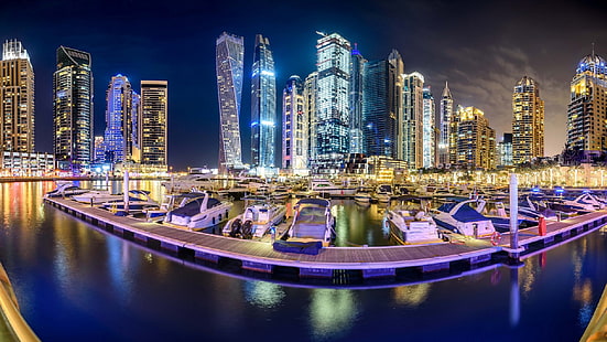 Dubai Marina, Sfondo HD HD wallpaper