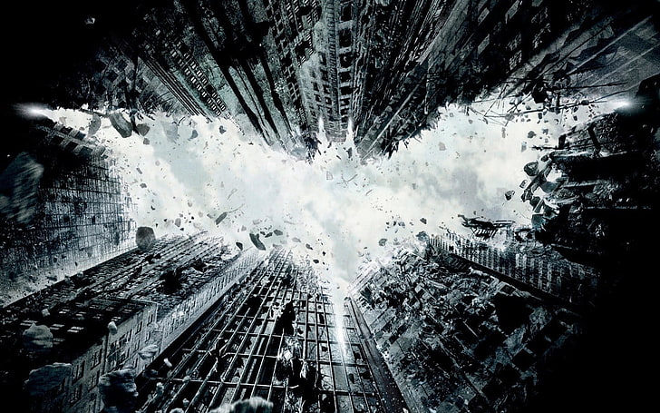 Batman Arkham City logo, Batman, HD wallpaper