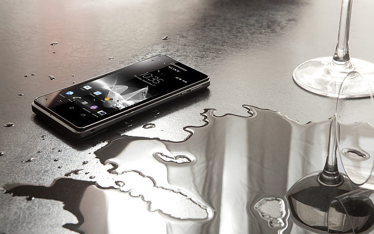 Sony Xperia Smartphone, telepon, perangkat, handset sony, ponsel, sony xperia, Wallpaper HD