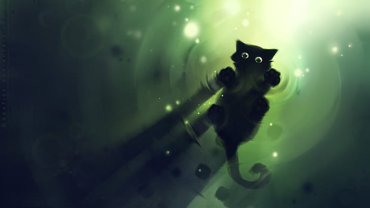 Cute CG Cat, Cute, Fondo de pantalla HD | Wallpaperbetter