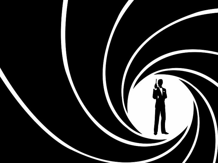 007, Agent, Bond, James, minimalistisch, HD-Hintergrundbild