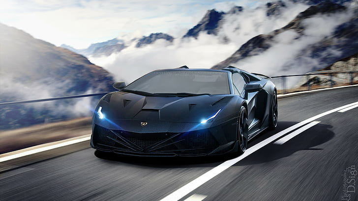 Lamborghini, Aventador, Insane, 4K, HD-Hintergrundbild