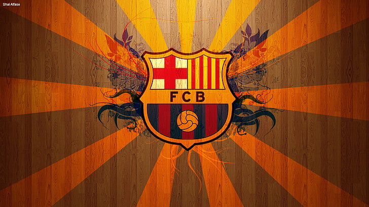 Лого на ФК Барселона, Барса, Барселона, леопард, ФК Барселона, Барса, HD тапет