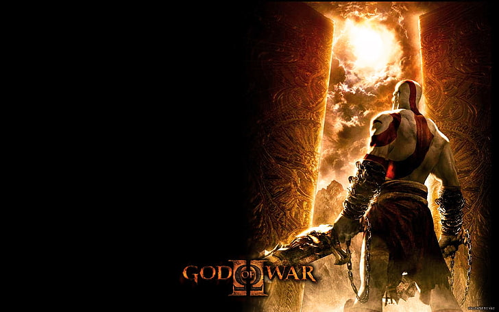 1 2 The God Video Games God of War HD Seni, Tuhan, darah, 2, 3, 1, Blade, Wallpaper HD
