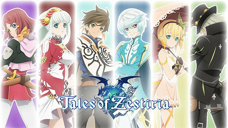 Tales Of, Tales Of Zestiria, Anime, Dezel (Zestiria), Edna (Zestiria), Lailah (Zestiria), Mikleo (Zestiria), Rose (Zestiria), Sorey (Zestiria), Contes de Zestiria le X, Jeu vidéo, Fond d'écran HD