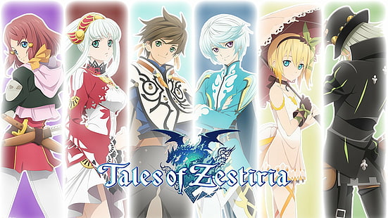 Tales Of, Tales of Zestiria, Anime, Dezel (Zestiria), Edna (Zestiria), Lailah (Zestiria), Mikleo (Zestiria), Rose (Zestiria), Sorey (Zestiria), Tales of Zestiria the X, Videospel, HD tapet HD wallpaper