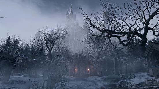 Resident Evil Village, Resident Evil, Videospiele, Dorf, HD-Hintergrundbild HD wallpaper