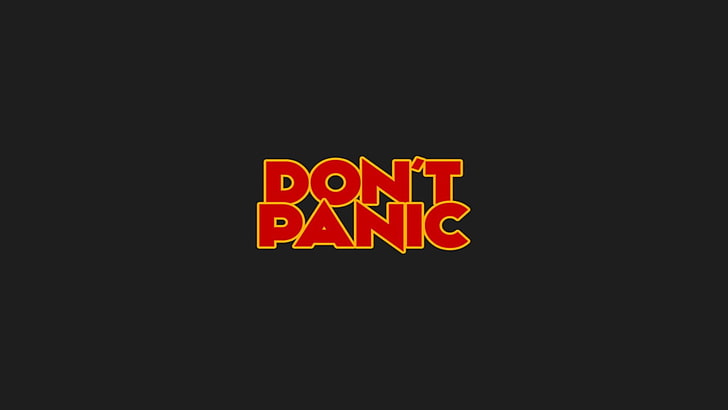 quote, The Hitchhiker's Guide to the Galaxy, HD wallpaper
