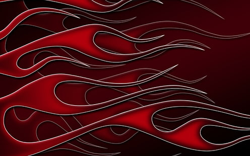 Tongues Of Flame, funky, cool, fire, 3d and abstract, Fond d'écran HD HD wallpaper