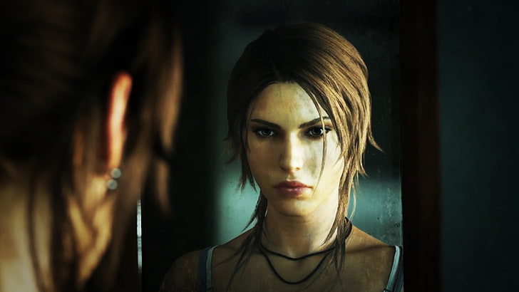video game screenshot, Lara Croft, Tomb Raider, HD wallpaper