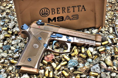 silah, kol, Beretta, M9A3, HD masaüstü duvar kağıdı HD wallpaper