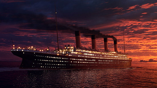 The Titanic, titanic, ship, picture, 2011, boats, HD wallpaper HD wallpaper