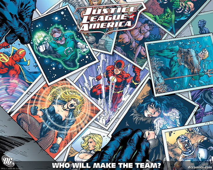 Comics, Justice League Of America, Aquaman, Black Canary, Flash, Green  Lantern, HD wallpaper | Wallpaperbetter