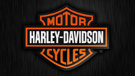 Мотоциклы, Харлей-Дэвидсон, Лого, HD обои HD wallpaper