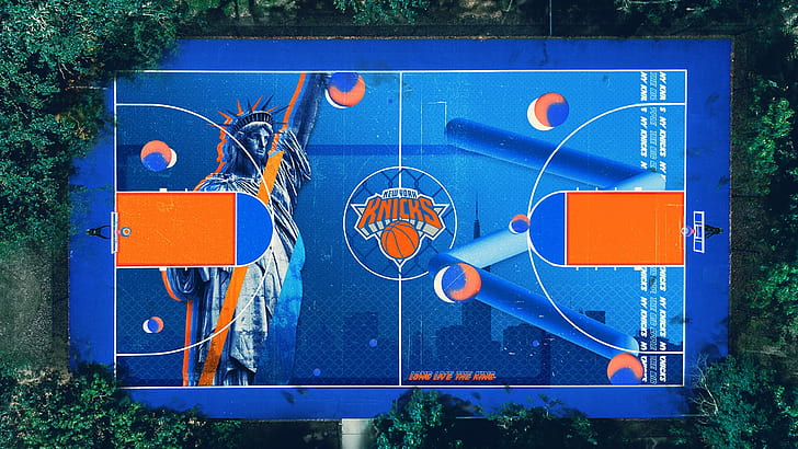 Knicks, Nova York Knicks, Terry Soleilhac, por Terry Soleilhac, HD papel de parede