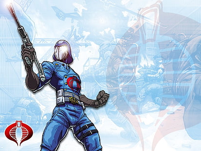 Komiksy, G.I. Joe, dowódca Cobry, Tapety HD HD wallpaper