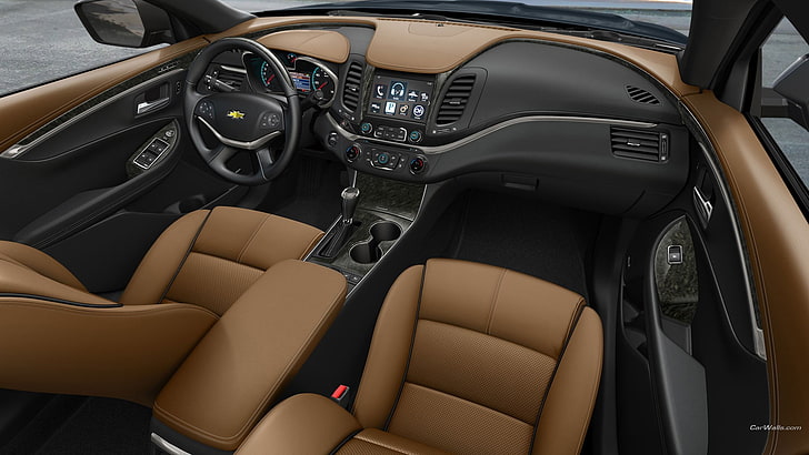 Chevrolet Impala, interior del coche, coche, Chevrolet, Fondo de pantalla HD