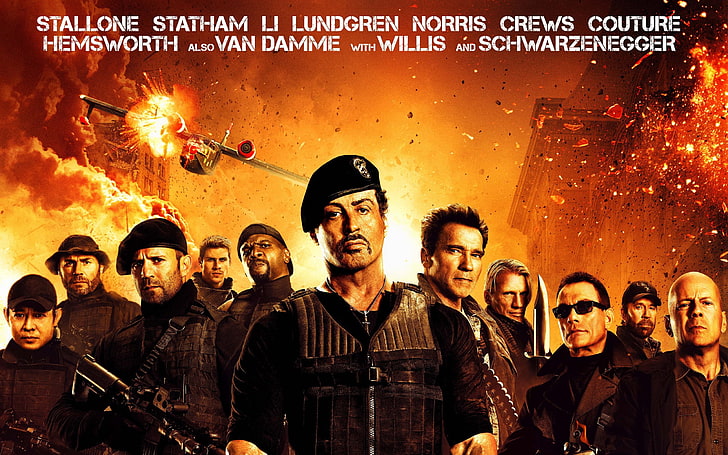 The Expendables 2 2012 Movie, Movie, 2012, Expendables, HD wallpaper