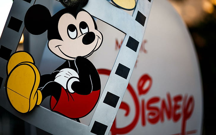 Mickey Mouse Disney Çizgi Film, mickey, fare, disney, çizgi film, HD masaüstü duvar kağıdı