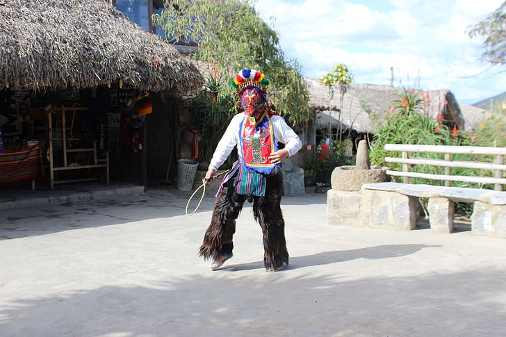 dance, ecuador, middle of the world, tribal, tribal dance, HD wallpaper