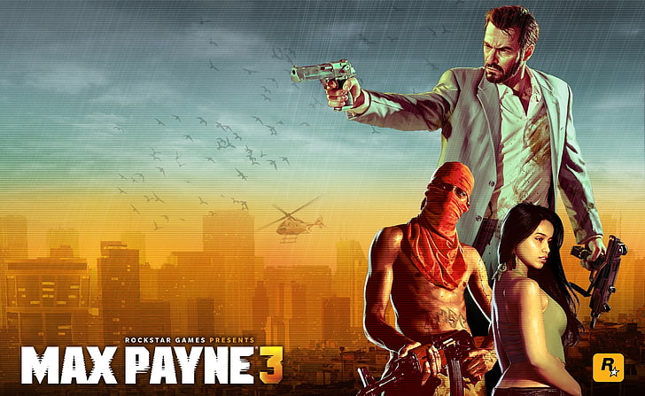 Max Payne 3, Max Payne 3 videogame screenshot, Games, Rockstar Games, video games, max payne, max payne 3, Shooter, 2012, HD wallpaper