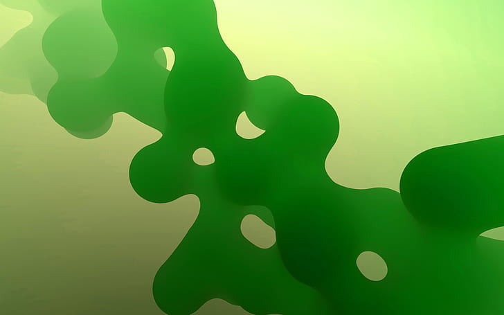 Green Abstract HD, abstract, digital/artwork, green, HD wallpaper
