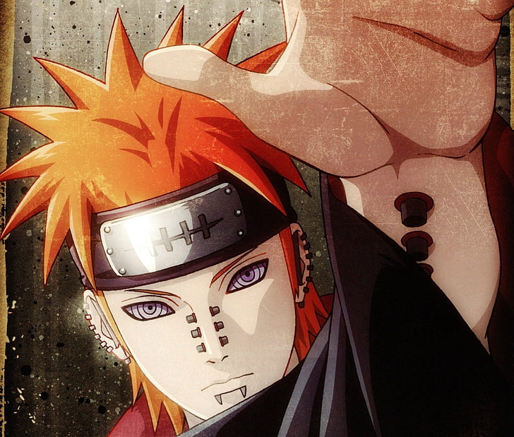 Naruto Schmerz digitale Tapete, Anime, Naruto, Schmerz (Naruto), HD-Hintergrundbild