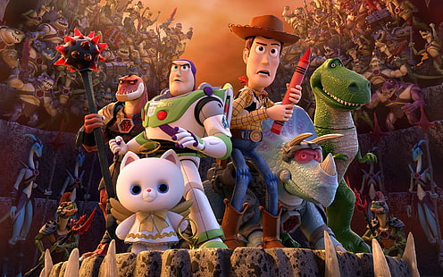 Toy Story That Time Forgot, Spielzeuggeschichte, Zeit, Geschichte, das, vergessen, HD-Hintergrundbild HD wallpaper