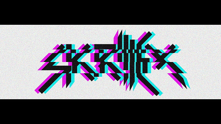Skrillex, seni kesalahan, RGB, Wallpaper HD