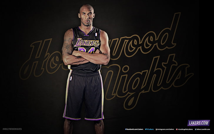 Kobe Bryant-NBA 2013-2014 fondo de pantalla, Kobe Bryant, Fondo de pantalla HD