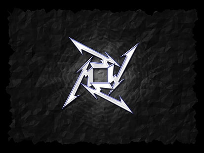 Metallica логотип, Metallica, логотип, трэш-метал, метал музыка, музыка, HD обои HD wallpaper