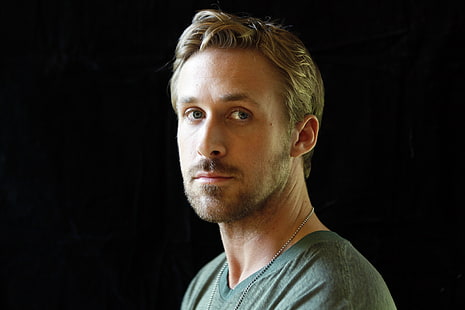David Guetta, Ryan Gosling, Schauspieler, Lächeln, blond, Borsten, HD-Hintergrundbild HD wallpaper