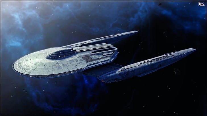ciencia ficción, Star Trek, nave espacial, Fondo de pantalla HD