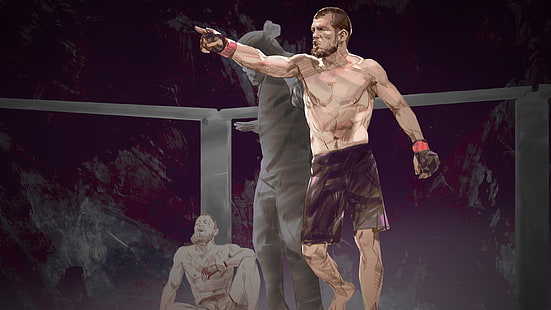 Sports, Conor McGregor, Khabib Nurmagomedov, UFC, Tapety HD HD wallpaper
