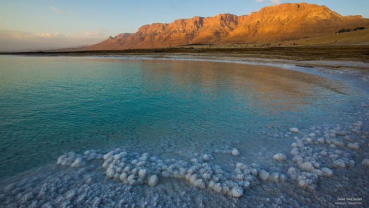 Dead Sea, Israel, Nature, HD wallpaper