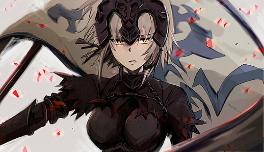 Fate Series, Fate / Grand Order, Jeanne d'Arc Alter, Ruler (Fate / Grand Order), HD тапет HD wallpaper