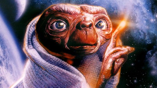 Movie, E.T.o Extra Terrestre, HD papel de parede HD wallpaper