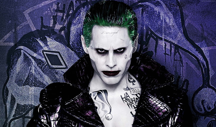 Joker, Suicide Squad: Jared Leto, I migliori film del 2016, Sfondo HD
