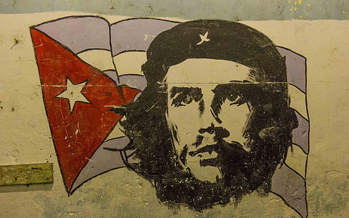 Väggmålning Che Guevara, Che Guevara, HD tapet HD wallpaper