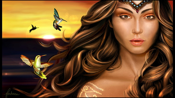 Ratu Mesir Simbol Wanita Abstrak 3d Dan Ultra 3840 × 2160 Hd Wallpaper 1483934, Wallpaper HD