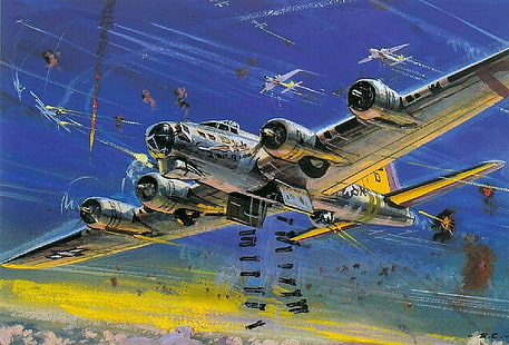 Bombacılar, Boeing B-17 Uçan Kale, HD masaüstü duvar kağıdı HD wallpaper
